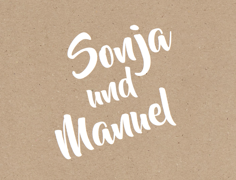 Sonja und Manuel